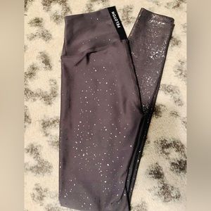 Peloton sparkle leggings